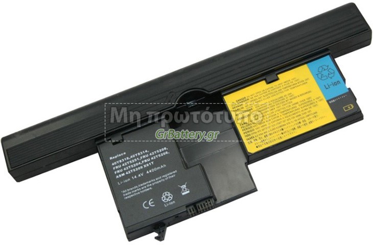 Μπαταρία για IBM ThinkPad X60 Tablet PC 6367 Μπαταρία για IBM ThinkPad X60 Tablet PC 6367